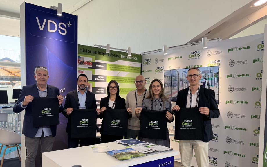 El Ayuntamiento de Elche y PIMESA han participado en el congreso tecnológico Valencia Digital Summit 2026 para atraer inversión